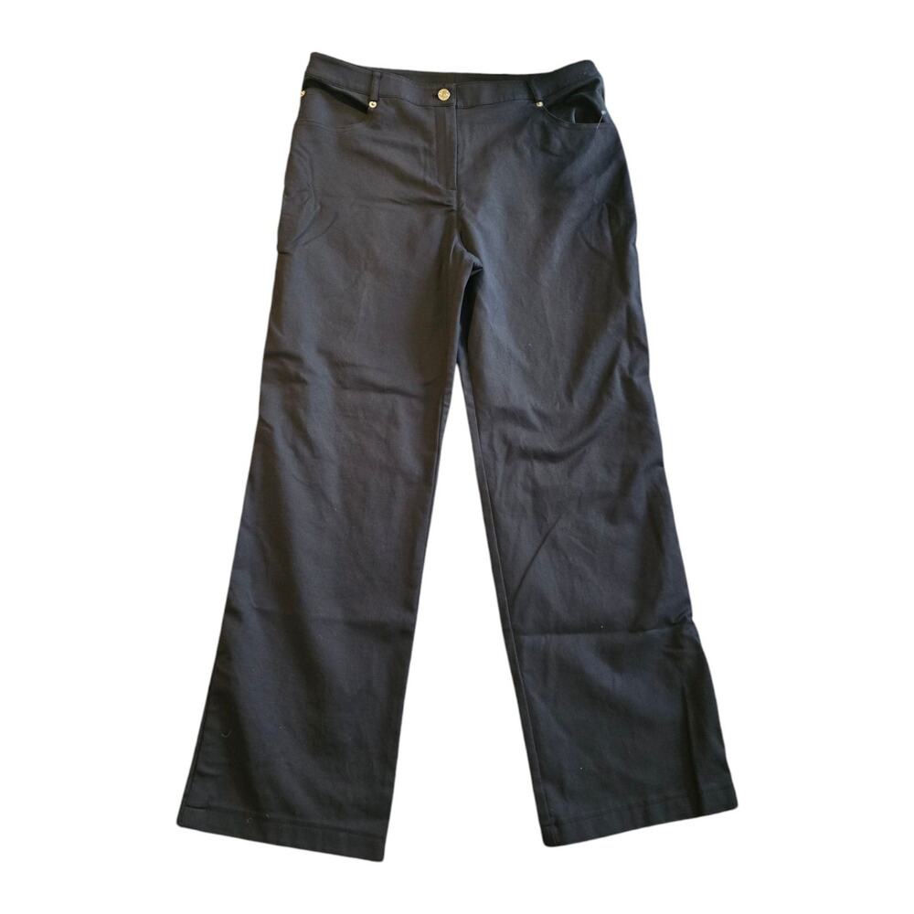 St John Gold Label Black stretchy Pant Size 14